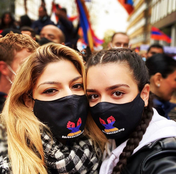 #ArtsakhStrong Face Mask