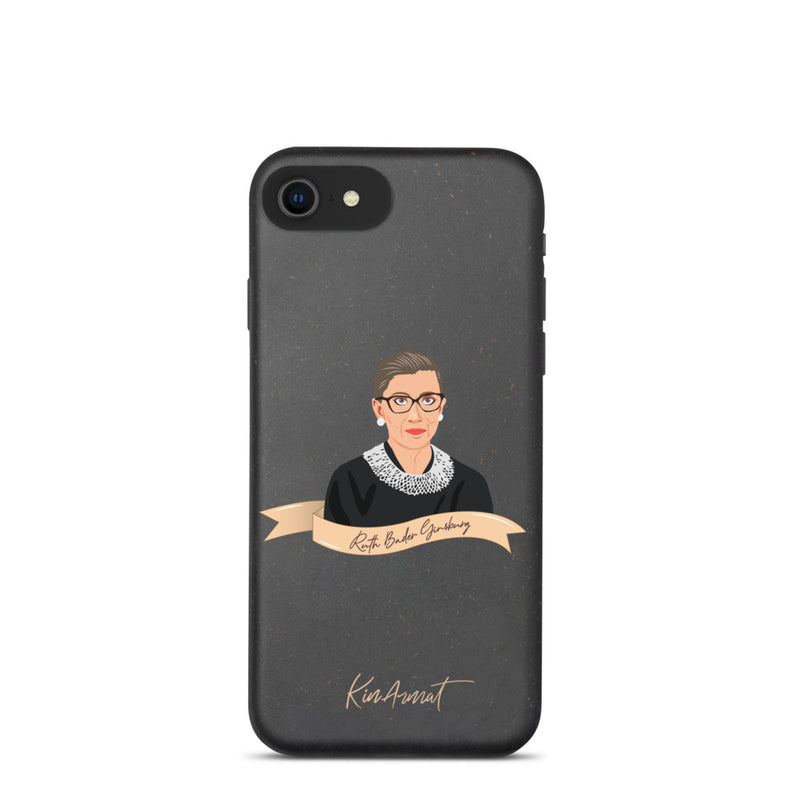 Ruth Bader Ginsburg - Biodegradable phone case