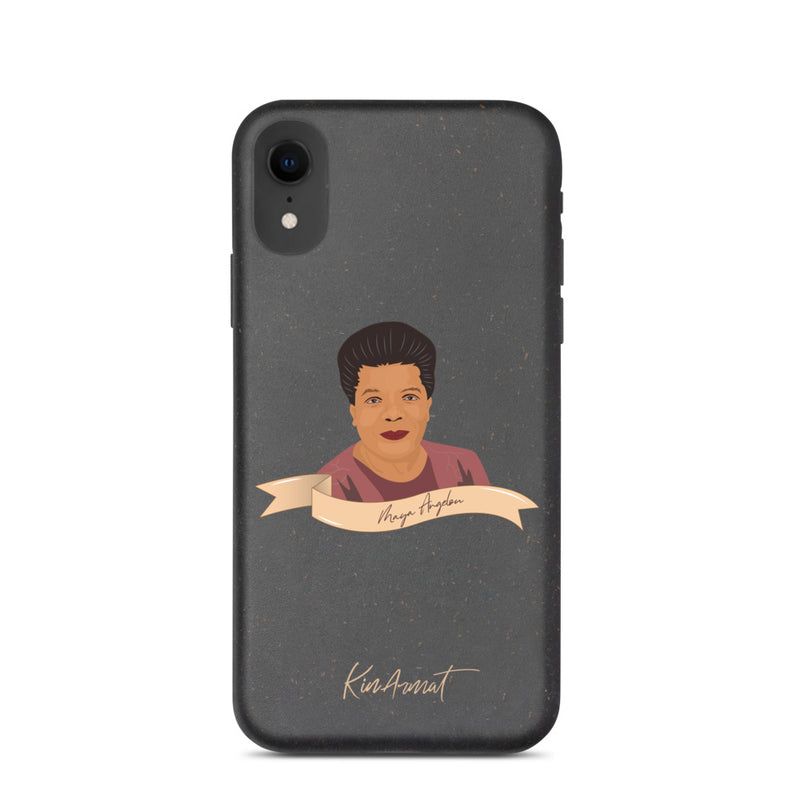 Maya Angelou - Biodegradable phone case